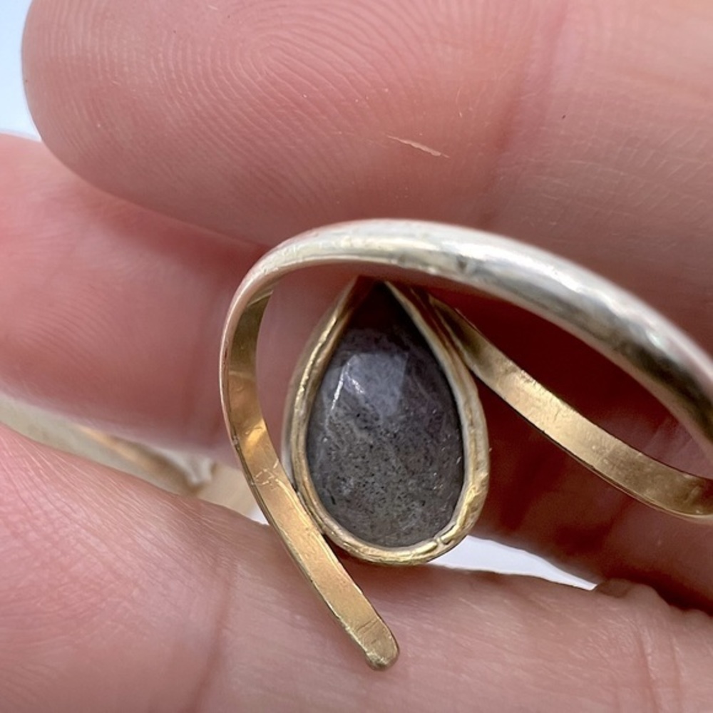 Hand made authentic Laborite ring - Picture 7 of 8